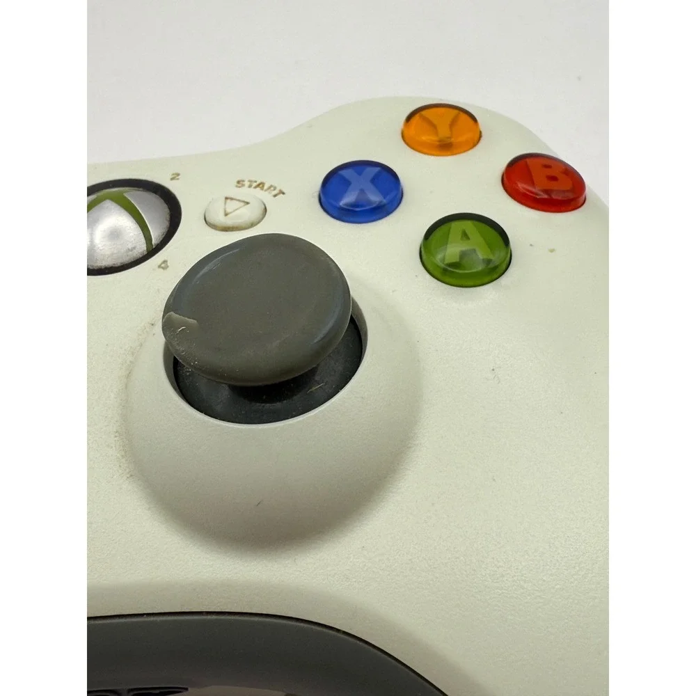 Microsoft Xbox 360 Wireless Controller White Model X801769-024 Official OEM
